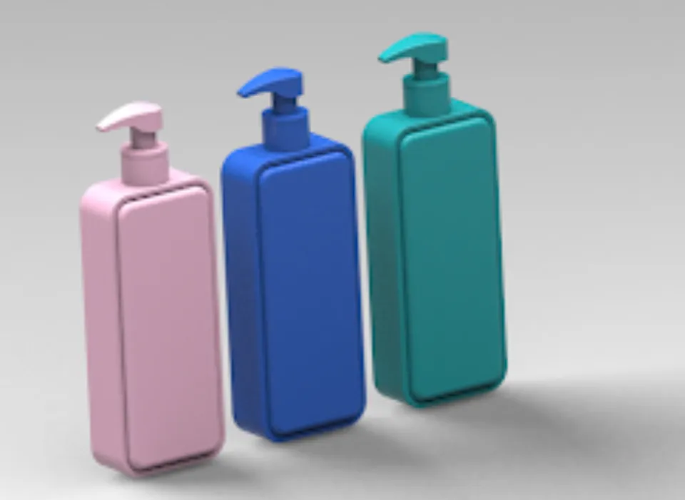 500Ml Conditioner Bottle by 3D Think Ahead